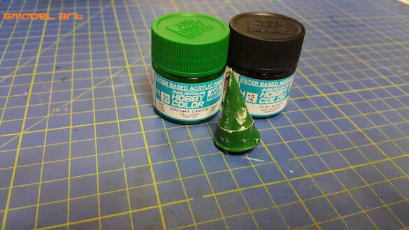 MiG-21MF Bunny Fighter abandoned aircraft model in Eduard 1/48 scale with realistic rust and