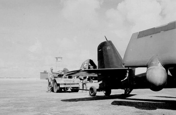 VMFN-533 F6F-5N Hellcat Okinawa 1945