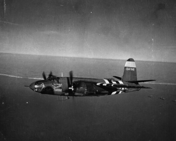 B-26 Marauder scale model weathering exhaust stains olive drab detailed build WWII bomber