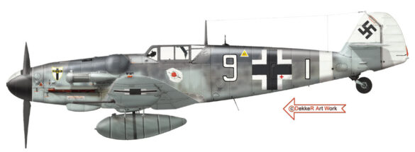 Messerschmitt Bf 109E-7 of Jagdgeschwader 27 During the Balkan Campaign and the Battle of Crete