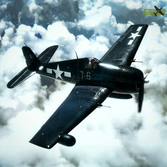 F6F-3N Hellcat tri-color camouflage Pacific theater