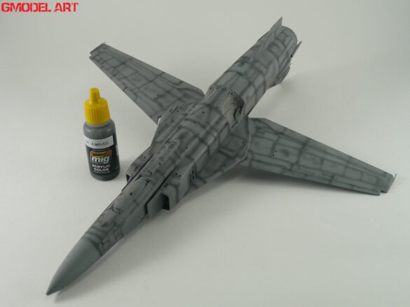 MiG-23ML Red 26 Scale Model Build Guide – Painting, Weathering and Camouflage Techniques Completed MiG-23ML Red 26 scale aircraft model display