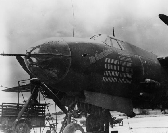 B-26 Marauder WWII bomber olive drab neutral gray camouflage in flight medium bomber USAAF