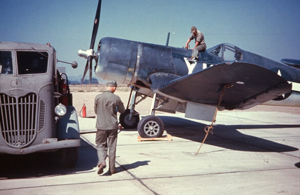 US Navy Blue Gray Camouflage Corsair