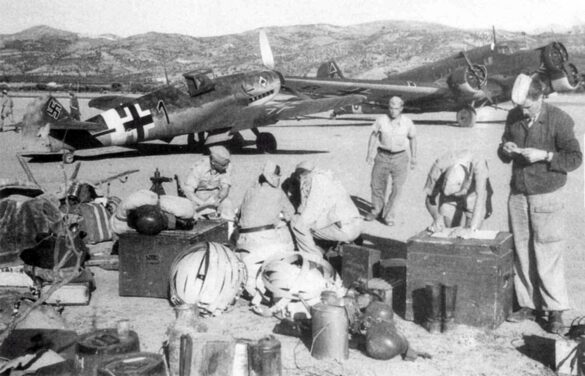 Messerschmitt Bf 109E-7 of Jagdgeschwader 27 During the Balkan Campaign and the Battle of Crete