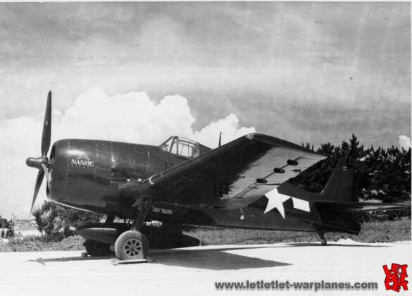 VMFN-533 F6F-5N Hellcat Okinawa 1945