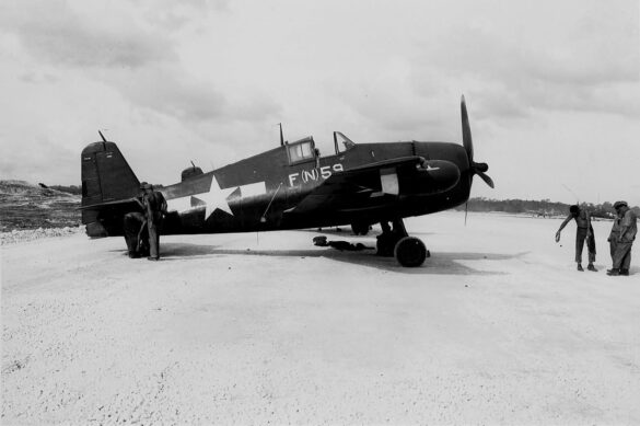 VMFN-533 F6F-5N Hellcat Okinawa 1945