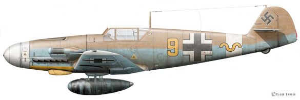 Messerschmitt Bf 109E-7 of Jagdgeschwader 27 During the Balkan Campaign and the Battle of Crete