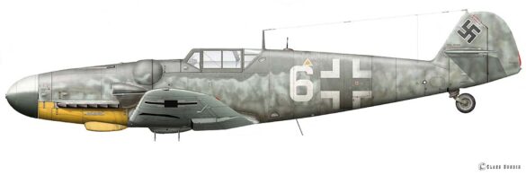 Messerschmitt Bf 109E-7 of Jagdgeschwader 27 During the Balkan Campaign and the Battle of Crete