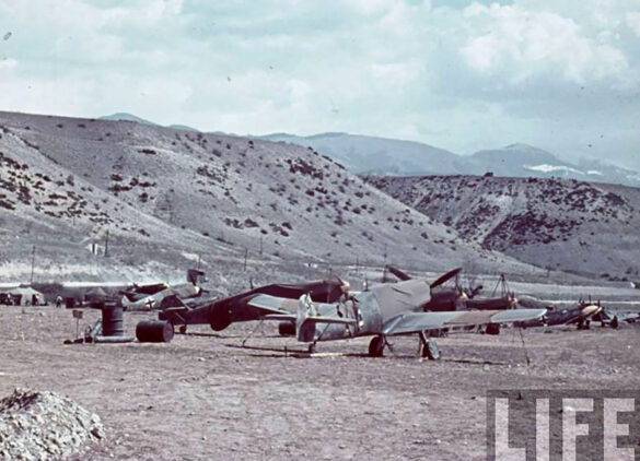 Messerschmitt Bf 109E-7 of Jagdgeschwader 27 During the Balkan Campaign and the Battle of Crete