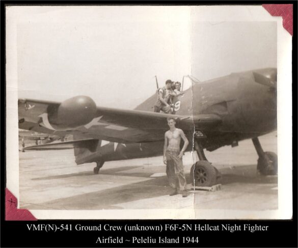 VMFN-533 F6F-5N Hellcat Okinawa 1945