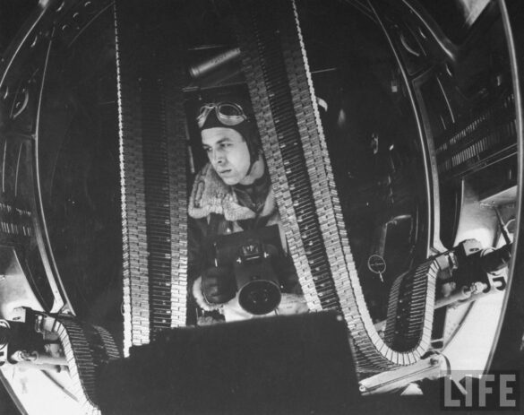 B-26 Marauder cockpit interior green instrument panel WWII medium bomber detail
