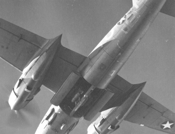B-26 Marauder WWII bomber olive drab neutral gray camouflage in flight medium bomber USAAF