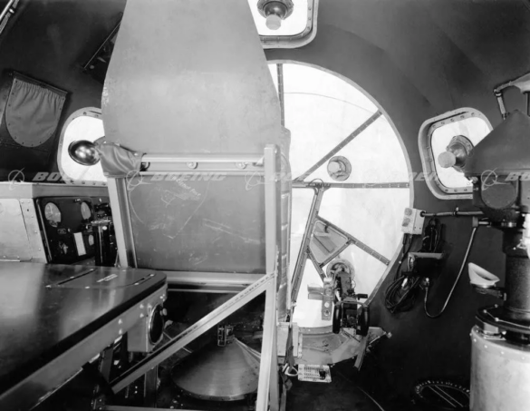 US WWII Primer Colors inside American WWII aircraft cockpit