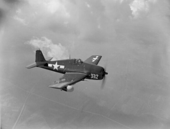F6F-3N Hellcat tri-color camouflage Pacific theater