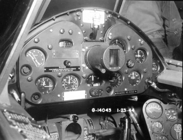 F6F-5N Hellcat night fighter with AN APS-6 radar pod