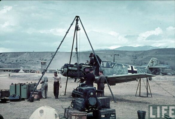 Messerschmitt Bf 109E-7 of Jagdgeschwader 27 During the Balkan Campaign and the Battle of Crete