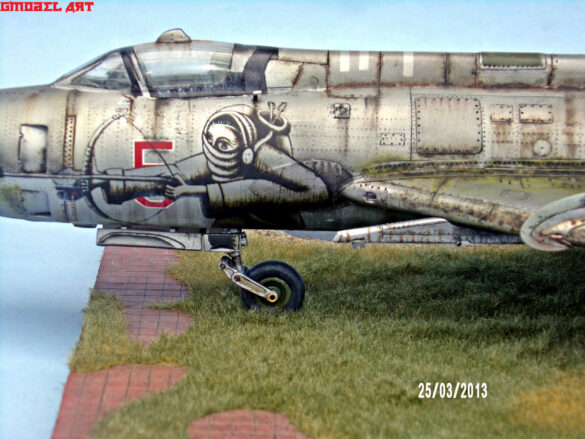 SUKHOI SU-17M 1/48 Scale Build Review – Scratchbuilt Soviet Aircraft Projec Finished SUKHOI SU-17M 1-48 scale aircraft model display