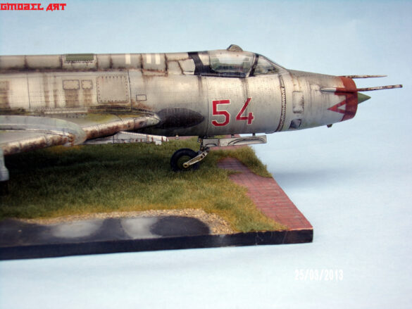 SUKHOI SU-17M 1/48 Scale Build Review – Scratchbuilt Soviet Aircraft Projec Scratchbuilt engine section of SUKHOI SU-17M scale model