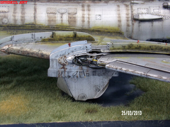 SUKHOI SU-17M 1/48 Scale Build Review – Scratchbuilt Soviet Aircraft Projec Scratchbuilt engine section of SUKHOI SU-17M scale model
