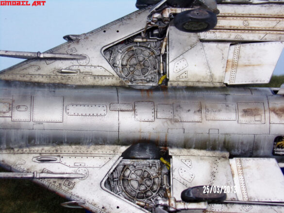 SUKHOI SU-17M 1/48 Scale Build Review – Scratchbuilt Soviet Aircraft Projec Finished SUKHOI SU-17M 1-48 scale aircraft model display