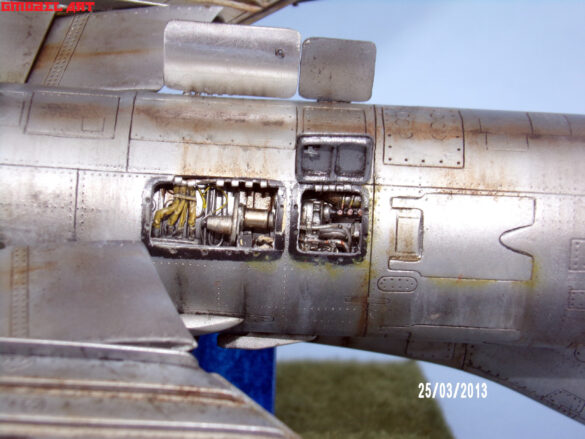 SUKHOI SU-17M 1/48 Scale Build Review – Scratchbuilt Soviet Aircraft Projec Finished SUKHOI SU-17M 1-48 scale aircraft model display