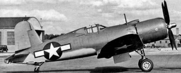 Evolution from F4U-1 WM to F2G Super Corsair