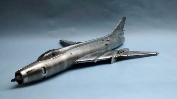 SUKHOI SU-17M 1/48 Scale Build Review – Scratchbuilt Soviet Aircraft Projec Finished SUKHOI SU-17M 1-48 scale aircraft model display