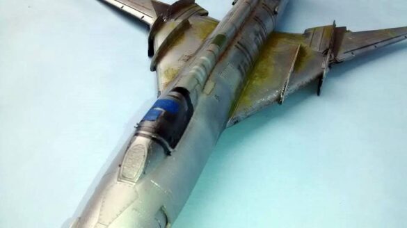 SUKHOI SU-17M 1/48 Scale Build Review – Scratchbuilt Soviet Aircraft Projec Finished SUKHOI SU-17M 1-48 scale aircraft model display