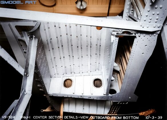 7 13JRC 31 7 PB7 VS 524 XF4U 1 Center Section Detai