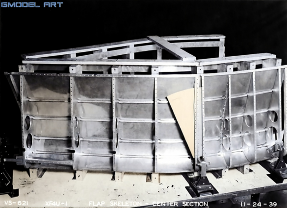 8 13JRC 31 7 PB8 VS 621 XF4U 1 Flap Skeleton Center