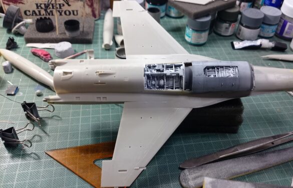 F-16C Block 50 Fighting Falcon 1/48 Tamiya – Greek Air Force 347 Squadron Build Review Greek F-16C Block 50 Fighting Falcon scale model by Tamiya 1/48 finished in HAF Ghost Scheme
