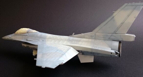 F-16C Block 50 Fighting Falcon 1/48 Tamiya – Greek Air Force 347 Squadron Build Review Final completed F-16C Block 50 Fighting Falcon of 347 Squadron Perseus in 1/48 scale