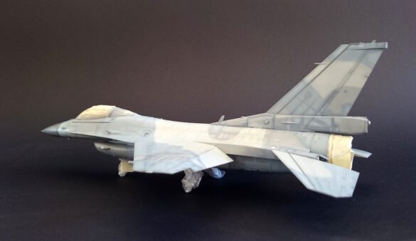 F-16C Block 50 Fighting Falcon 1/48 Tamiya – Greek Air Force 347 Squadron Build Review Final completed F-16C Block 50 Fighting Falcon of 347 Squadron Perseus in 1/48 scale