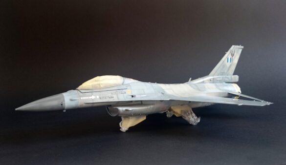 F-16C Block 50 Fighting Falcon 1/48 Tamiya – Greek Air Force 347 Squadron Build Review Final completed F-16C Block 50 Fighting Falcon of 347 Squadron Perseus in 1/48 scale