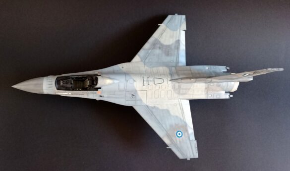 F-16C Block 50 Fighting Falcon 1/48 Tamiya – Greek Air Force 347 Squadron Build Review Final completed F-16C Block 50 Fighting Falcon of 347 Squadron Perseus in 1/48 scale