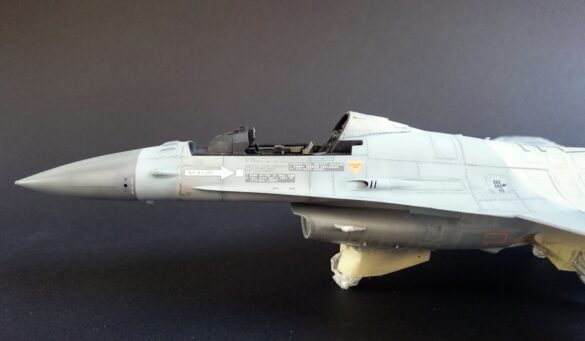 F-16C Block 50 Fighting Falcon 1/48 Tamiya – Greek Air Force 347 Squadron Build Review Final completed F-16C Block 50 Fighting Falcon of 347 Squadron Perseus in 1/48 scale