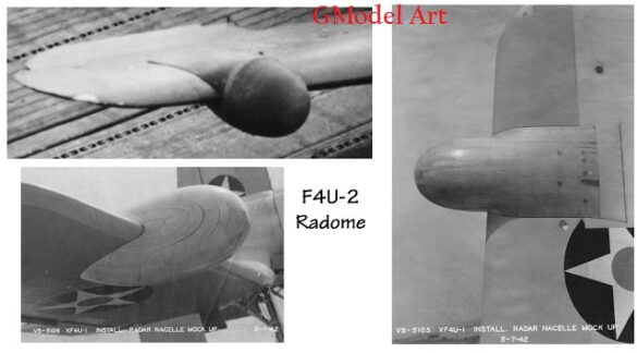 F4U 2 Radome Montage