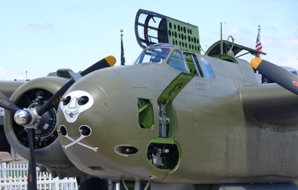 Olive Drab weathering comparison WWII aircraft