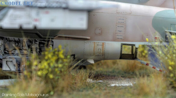 Corsair Graveyard, Araxos Air Base, Hasegawa A-7E 1/48, HAF Corsair II, A-7E weathering, Greek Corsair modeling