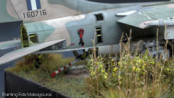 Corsair Graveyard, Araxos Air Base, Hasegawa A-7E 1/48, HAF Corsair II, A-7E weathering, Greek Corsair modeling