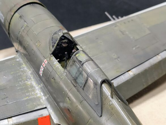 WWII Pacific diorama with Tamiya P-47 Thunderbolt model