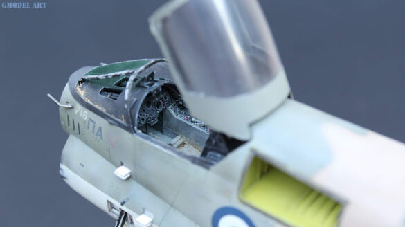 Corsair Graveyard, Araxos Air Base, Hasegawa A-7E 1/48, HAF Corsair II, A-7E weathering, Greek Corsair modeling