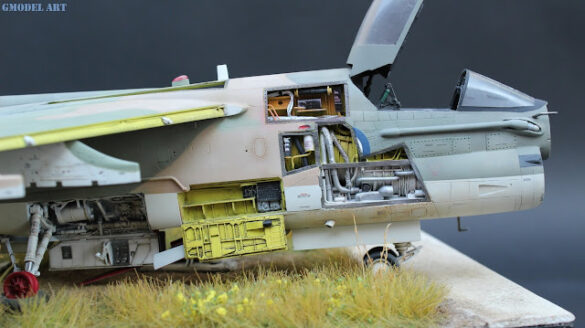Corsair Graveyard, Araxos Air Base, Hasegawa A-7E 1/48, HAF Corsair II, A-7E weathering, Greek Corsair modeling