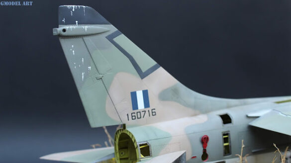 Corsair Graveyard, Araxos Air Base, Hasegawa A-7E 1/48, HAF Corsair II, A-7E weathering, Greek Corsair modeling