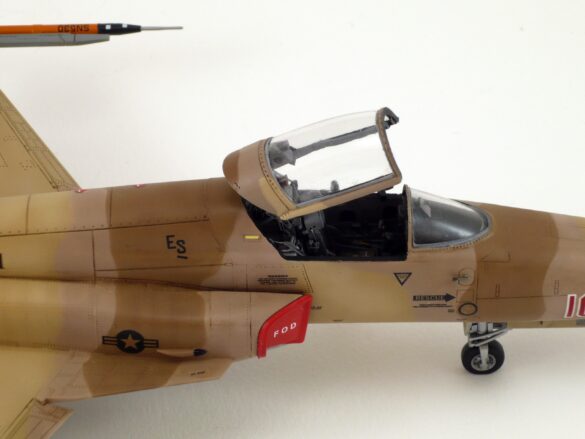 F-5N Tiger II VFC-111 Sundowners Build Review – 1/48 AFV Club Aggressor Camouflage F-5N Tiger II weathering and satin finish detail