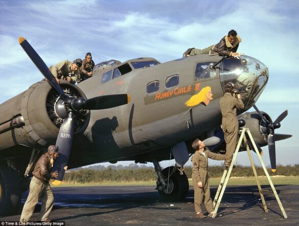 ANA transition from USAAF camouflage colors