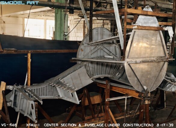 XF4U-1 Corsair Prototype (Bu.No.1443): The Aircraft That Created the Corsair Legend XF4U-1 Corsair Prototype Bu.No.1443 during historical flight testing