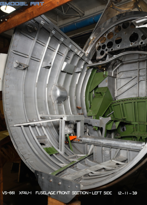 generated image 13JRC 31 6 PB12 VS 661 XF4U 1 Fuselage Front Sect