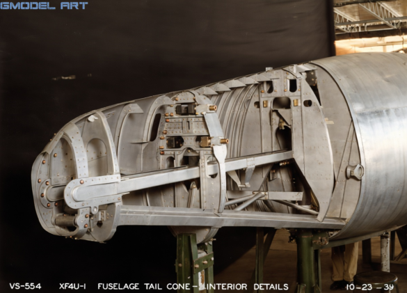 generated image 13JRC 31 6 PB8 VS 545 XF4U 1 Fuselage Tail Cone I